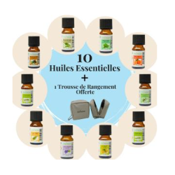 Huile essentielle naturelle pour diffusion ou massage, usage bien-être et aromathérapie