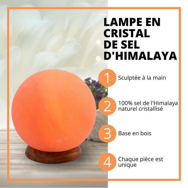 lampe  Sel d'Himalaya
