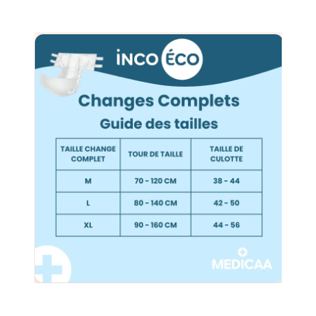 Changes Complets Premium - Ultra Absorbants 6x10