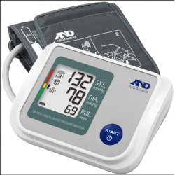 Tensiomètre au bras électronique précis pour mesurer la tension artérielle à domicile ou en cabinet