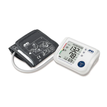 Tensiomètre au bras électronique précis pour mesurer la tension artérielle à domicile ou en cabinet