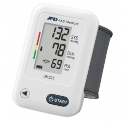 Tensiomètre au poignet électronique compact pour suivi de la tension artérielle quotidien