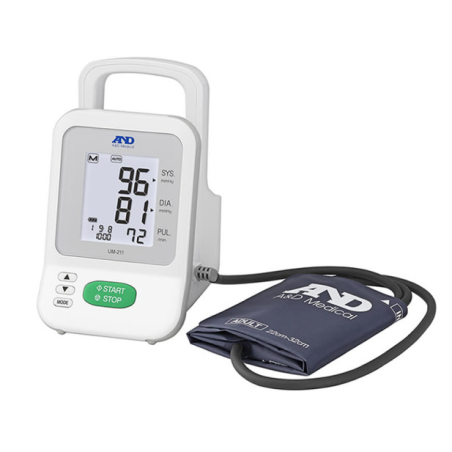 Tensiomètre au bras électronique précis pour mesurer la tension artérielle à domicile ou en cabinet