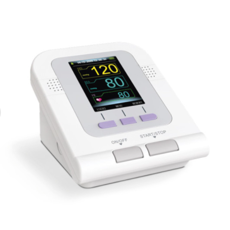 Tensiomètre au bras électronique précis pour mesurer la tension artérielle à domicile ou en cabinet
