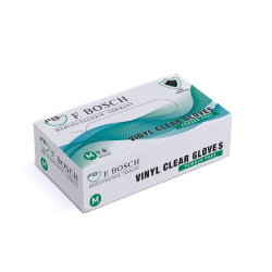 Gants en vinyle pour protection hygiénique et soins médicaux