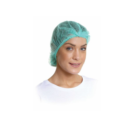Charlotte jetable pour protection hygiénique des cheveux en cabinet ou laboratoire
