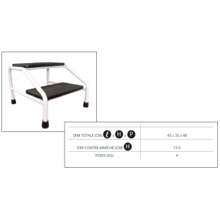 Marche Pied 2 marches