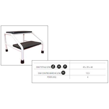 Marche Pied 2 marches