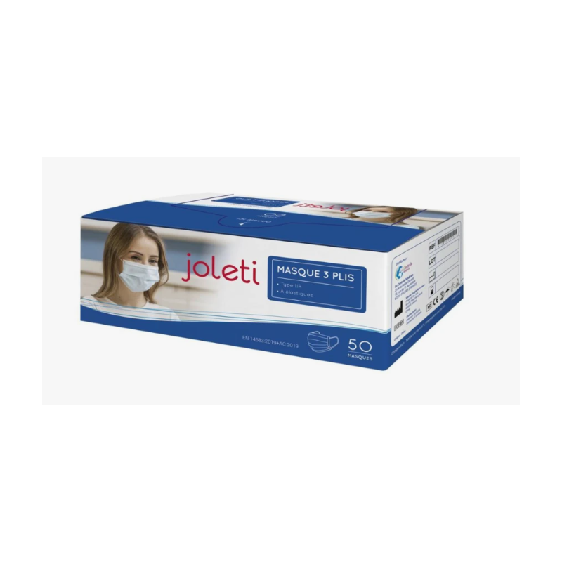Masque 3 plis JOLETI