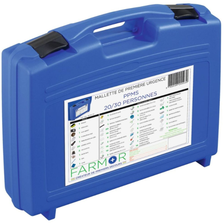 Mallette de première urgence PPMS