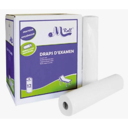 Drap d’examen médical jetable pour hygiène et confort du patient