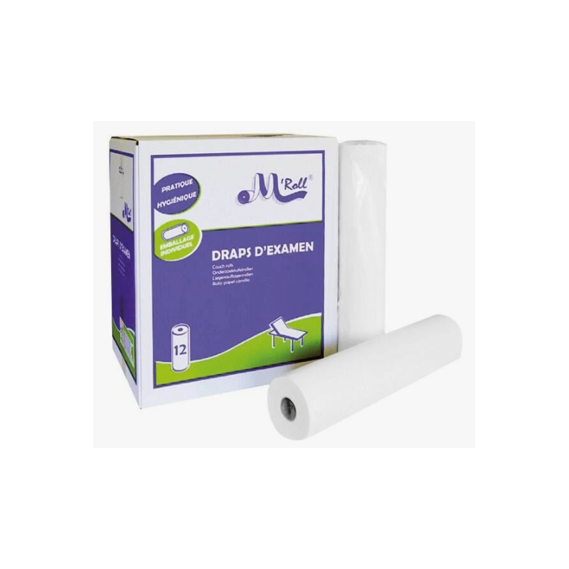 Drap d'examen pure pâte