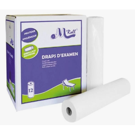 Drap d’examen médical jetable pour hygiène et confort du patient