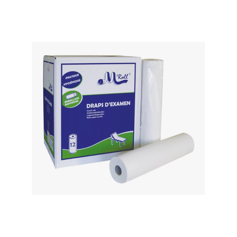 Drap d'examen en pure ouate Drap d'examen en pure ouate