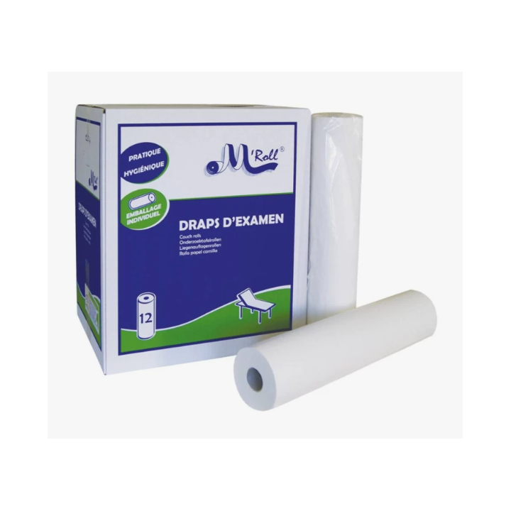 Drap d'examen en pure ouate