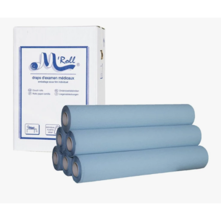 Drap d’examen médical jetable pour hygiène et confort du patient