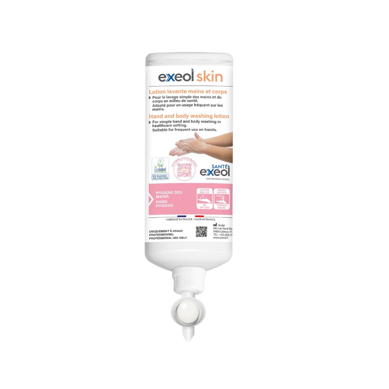 Lotion lavante mains et corps EXEOL SKIN Lotion lavante mains et corps EXEOL SKIN