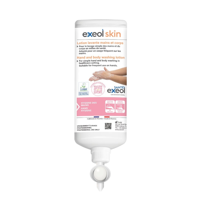 Lotion lavante mains et corps EXEOL SKIN
