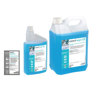 Détergent désinfectant enzymatique pH neutre EXEOL SEPT E2