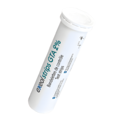 1 tube de 100 bandelettes test pour EXEOL GTA 2 %