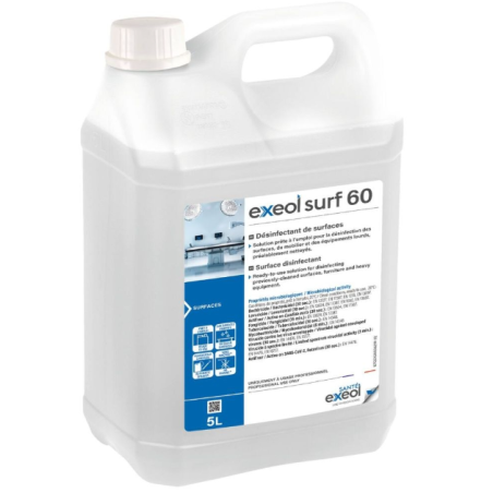 Désinfectant de surfaces EXEOL SURF 60