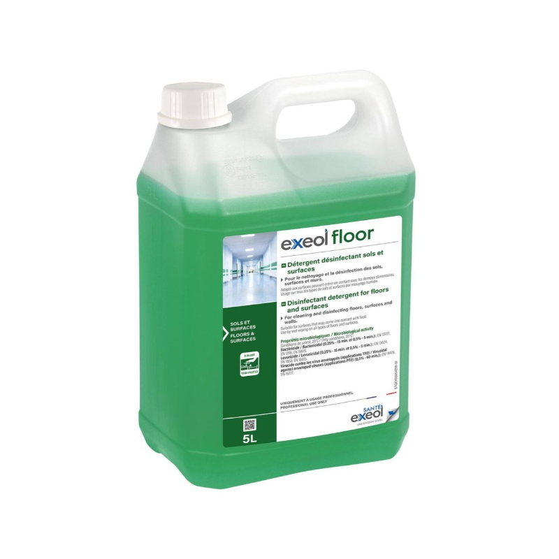 Détergent désinfectant sols et surfaces EXEOL FLOOR Détergent désinfectant sols et surfaces EXEOL FLOOR