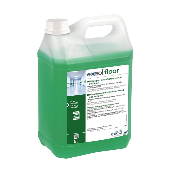 Détergent désinfectant sols et surfaces EXEOL FLOOR
