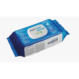 Lingettes détergentes désinfectantes EXEOL WIPES OPTIMAL
