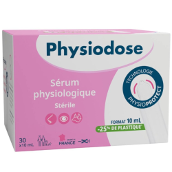 Sérum physiologique stérile pour soins oculaires, nasaux et médicaux