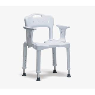 Siège de douche à ouverture hygiénique envin