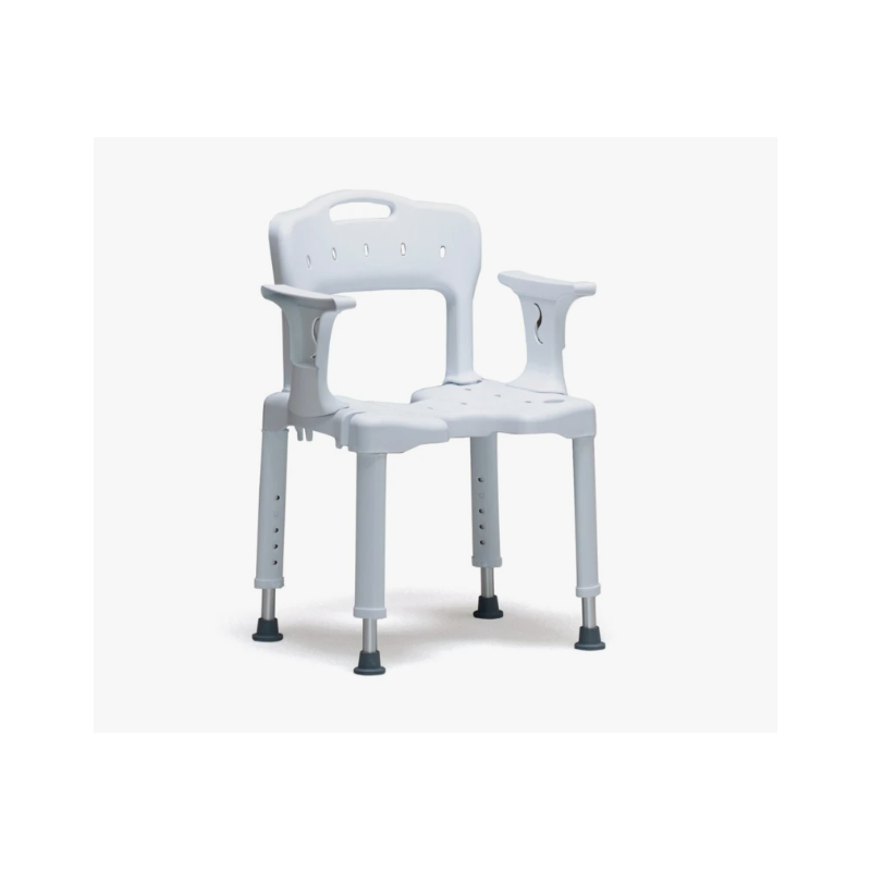 Siège de douche à ouverture hygiénique envin