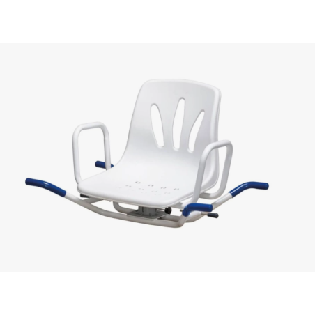 Siège de bain sécurisant et ergonomique pour personnes à mobilité réduite ou seniors