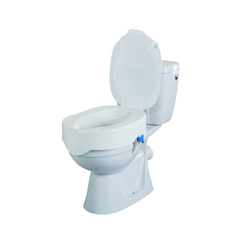 Réhausse-WC en polypropylène avec couvercle