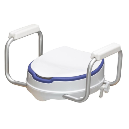 Réhausse WC avec accoudoirs