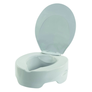 Réhausse-WC en mousse avec couvercle