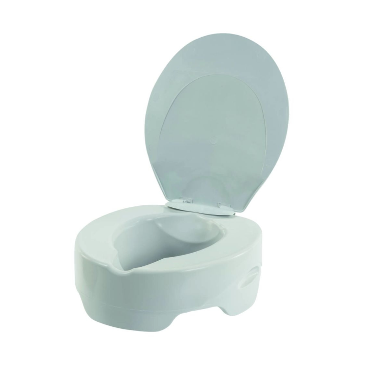 Réhausse-WC en mousse avec couvercle