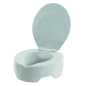 Réhausse-WC en mousse avec couvercle