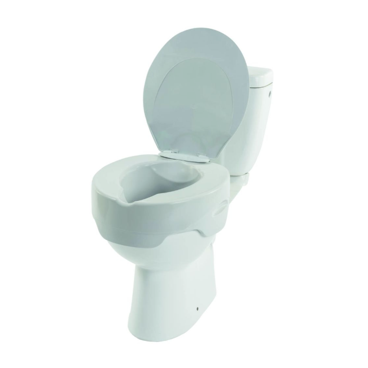 Réhausse-WC en mousse avec couvercle