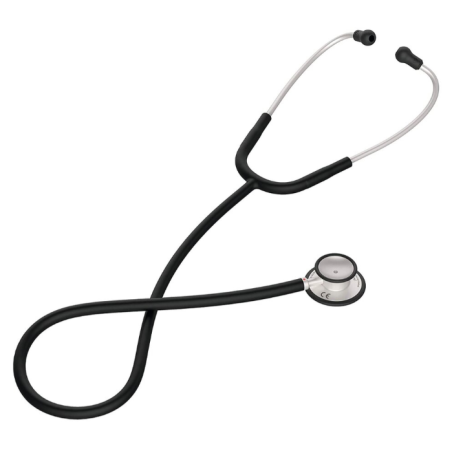 Stéthoscope professionnel pour écouter le cœur et les poumons avec précision, usage médical