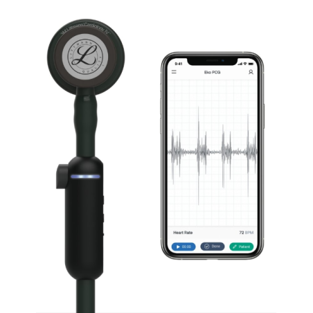 Stéthoscope professionnel pour écouter le cœur et les poumons avec précision, usage médical