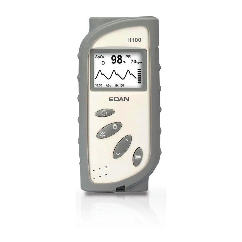 Coque de protection pour oxymètre de pouls Edan H100B