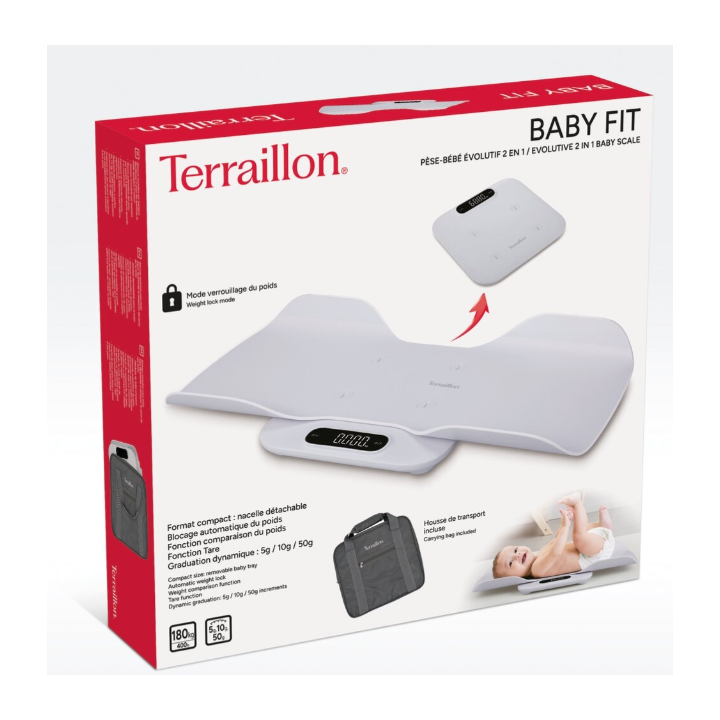 Pèse bébé évolutif 2EN1 BABY FIT