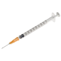 Seringue à tuberculine BD PLASTIPAK Avec aiguille : 16 x 0,50 mm