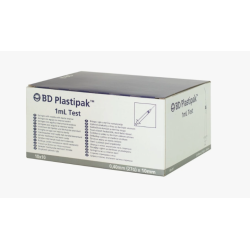 Seringue stérile médicale pour injections et prélèvements, usage professionnel ou domestique