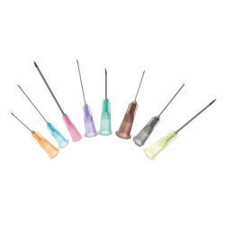 Aiguille stérile médicale pour injections et prélèvements, usage sécurisé et professionnel