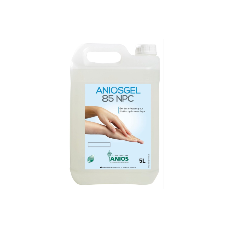 Gel hydroalcoolique ANIOSGEL 85 NPC pour désinfection professionnelle des mains