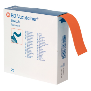 Garrot médical stérile pour perfusions et prélèvements sanguins, usage professionnel et sécurisé