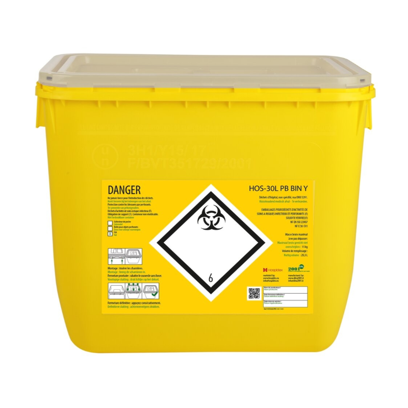 Fût en plastique CLINISAFE