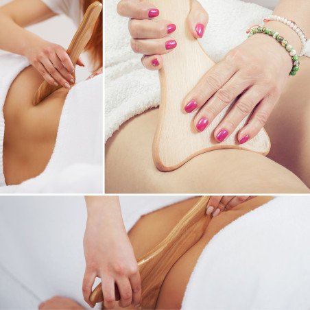 massage ciblé et efficace sur le dos, les bras, les jambes, les flancs, le visage ainsi que la taille