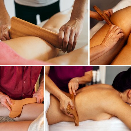 massage ciblé et efficace sur le dos, les bras, les jambes, les flancs, le visage ainsi que la taille